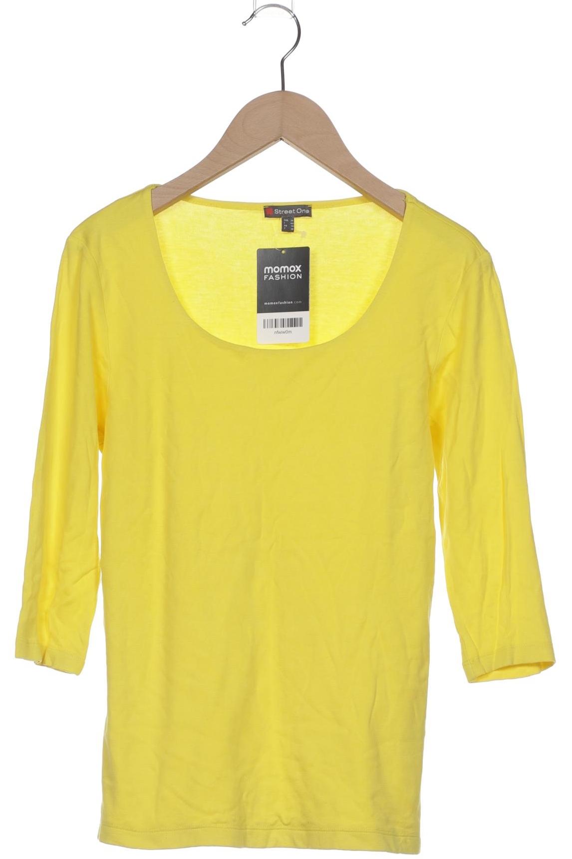 

Street One Damen T-Shirt, gelb, Gr. 36
