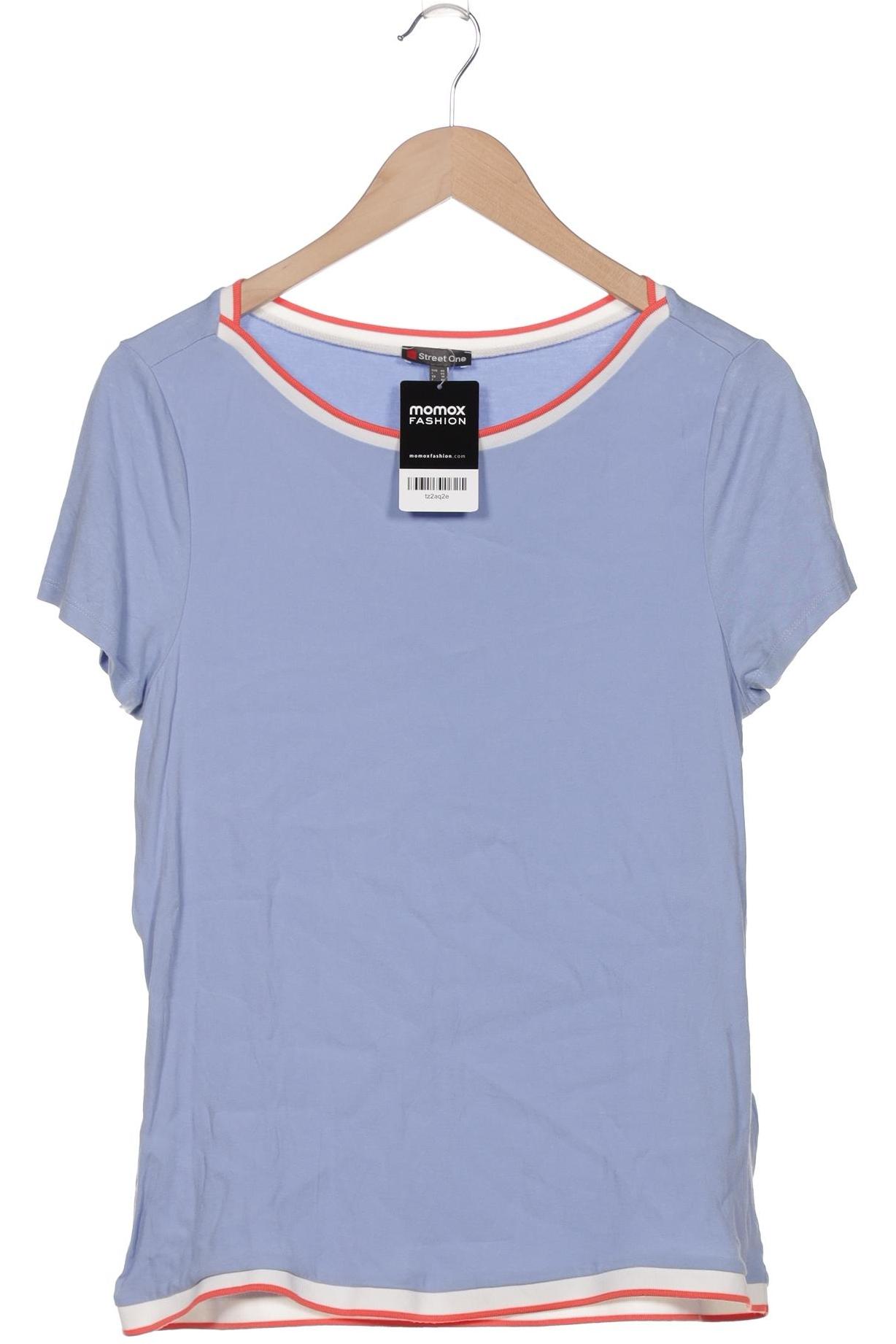 

Street One Damen T-Shirt, hellblau, Gr. 40