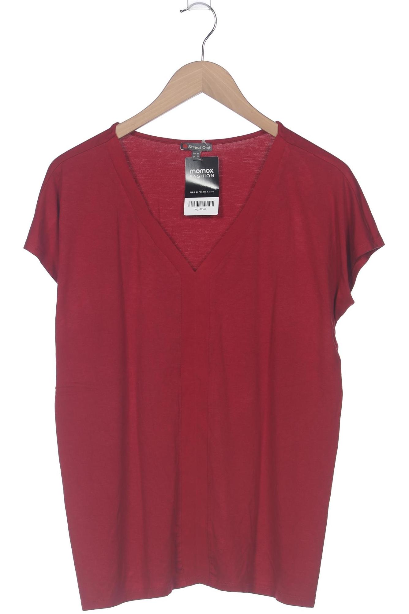 

Street One Damen T-Shirt, rot, Gr. 42