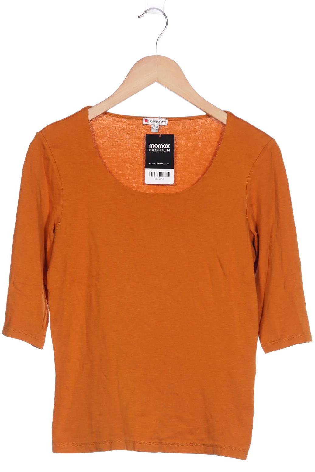 

Street One Damen Langarmshirt, orange, Gr. 40
