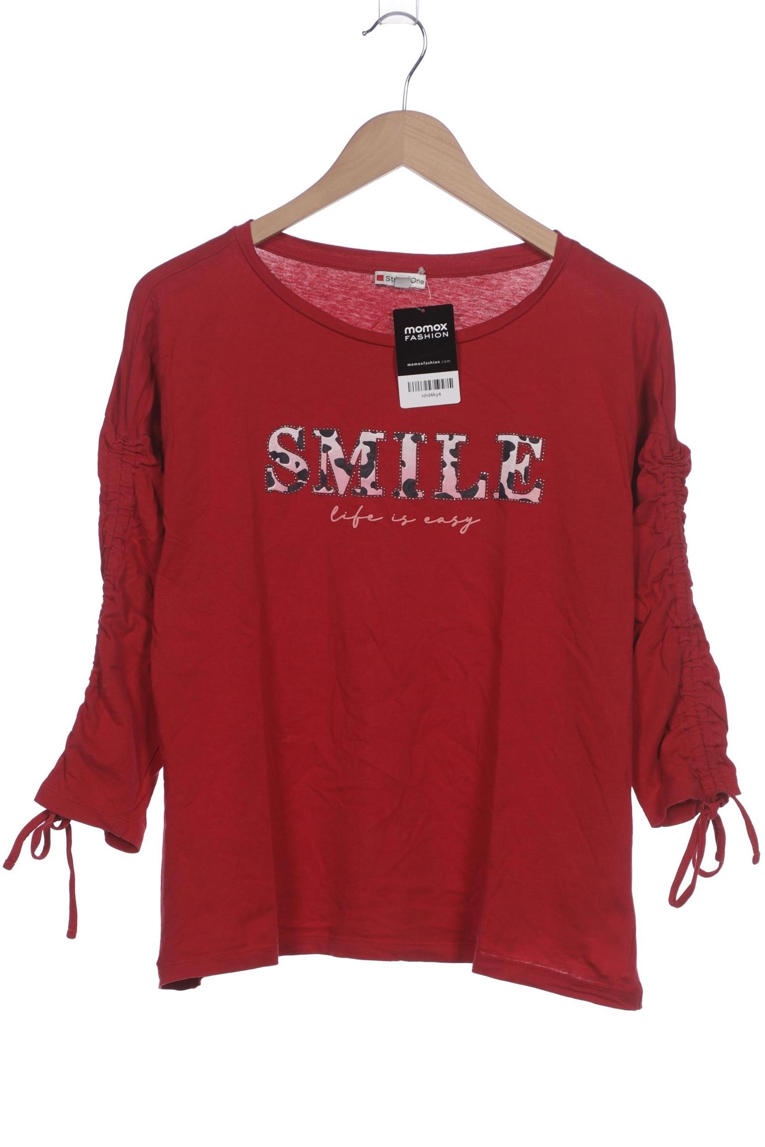 

Street One Damen Langarmshirt, rot, Gr. 40