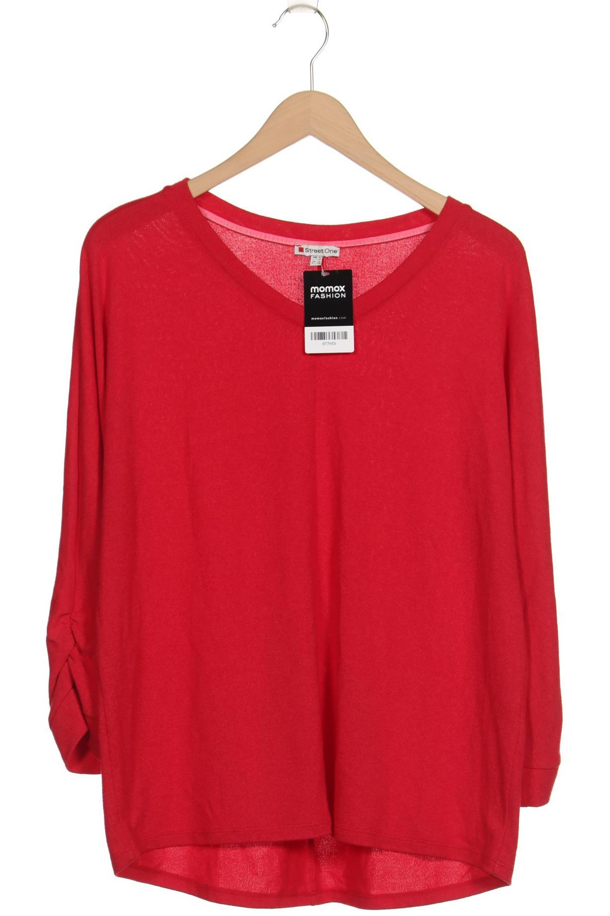 

Street One Damen Pullover, rot, Gr. 42