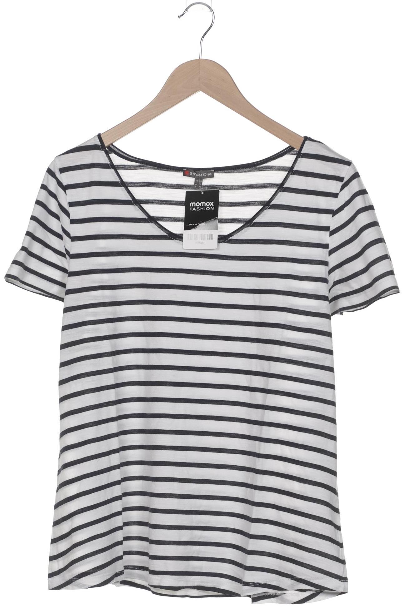 

Street One Damen T-Shirt, weiß, Gr. 44