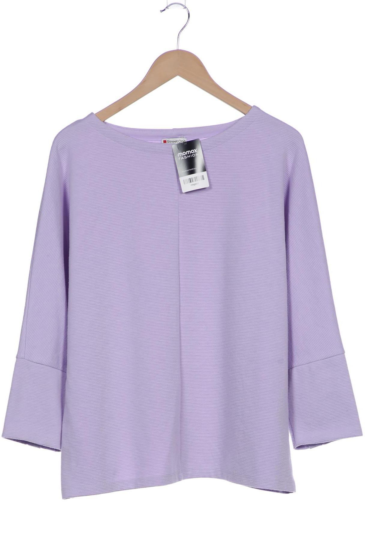 

Street One Damen Sweatshirt, flieder, Gr. 42
