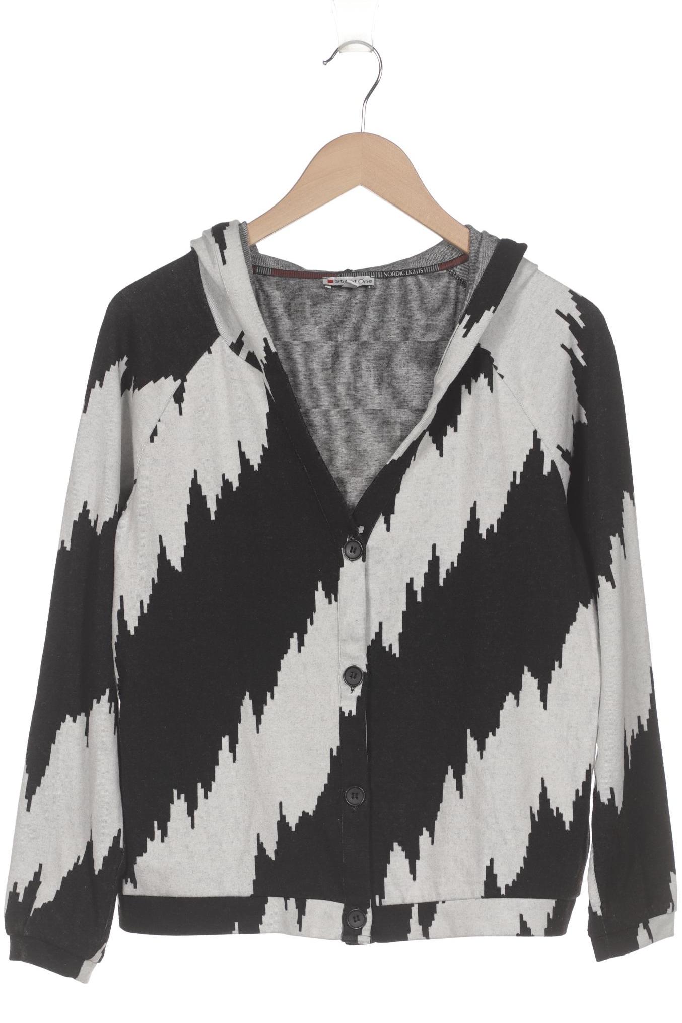 

Street One Damen Kapuzenpullover, schwarz, Gr. 40