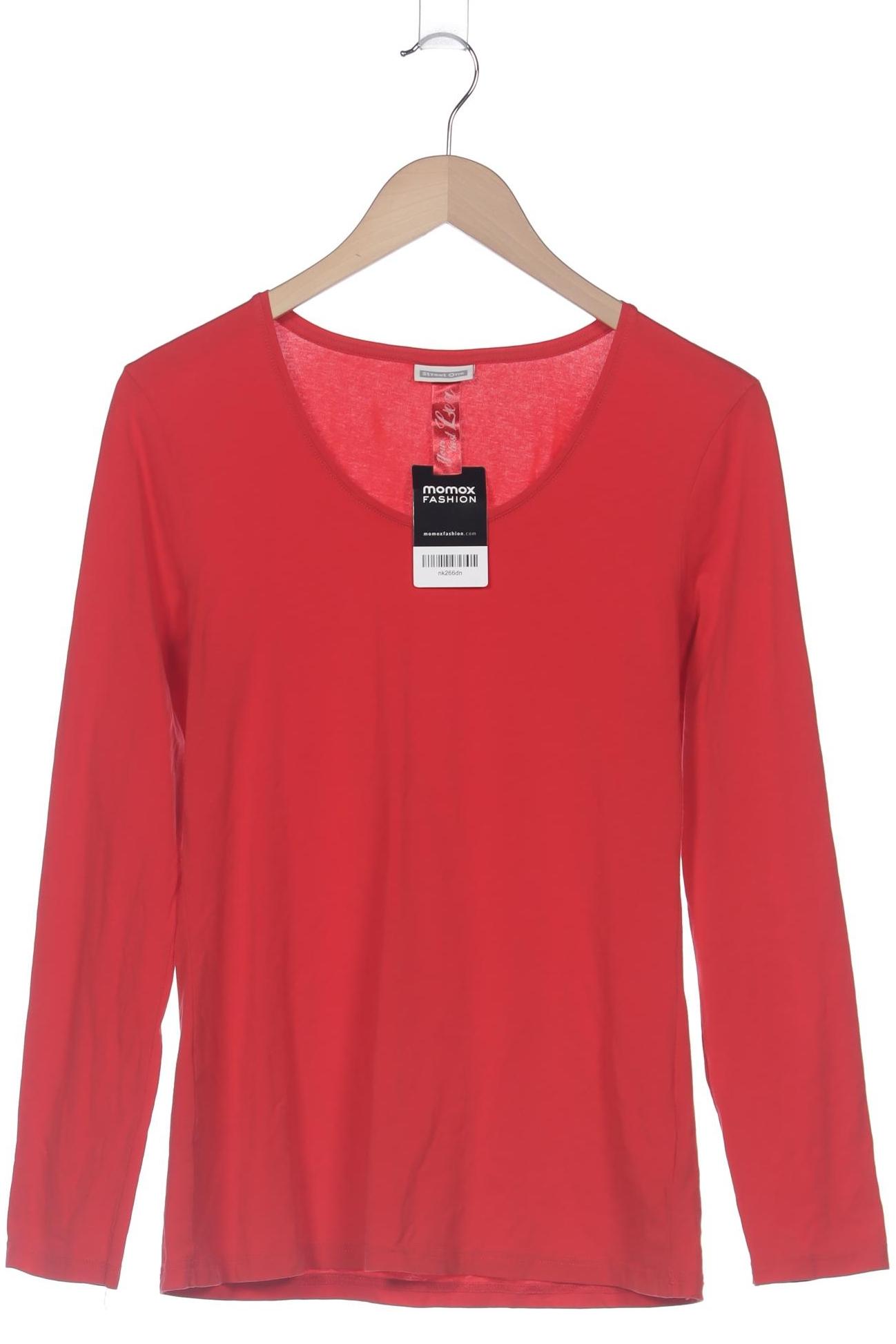 

Street One Damen Langarmshirt, rot, Gr. 42