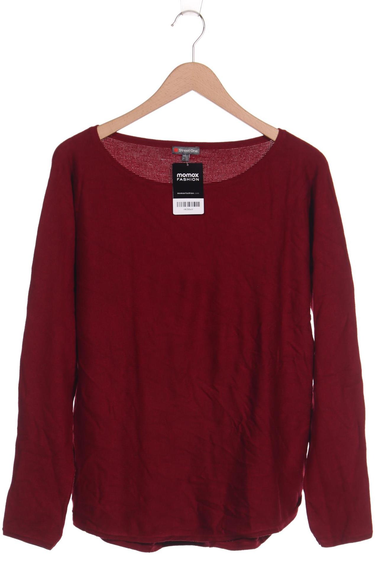

Street One Damen Pullover, bordeaux, Gr. 42