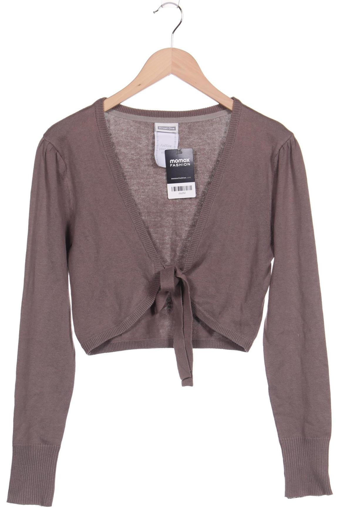 

Street One Damen Strickjacke, braun, Gr. 40