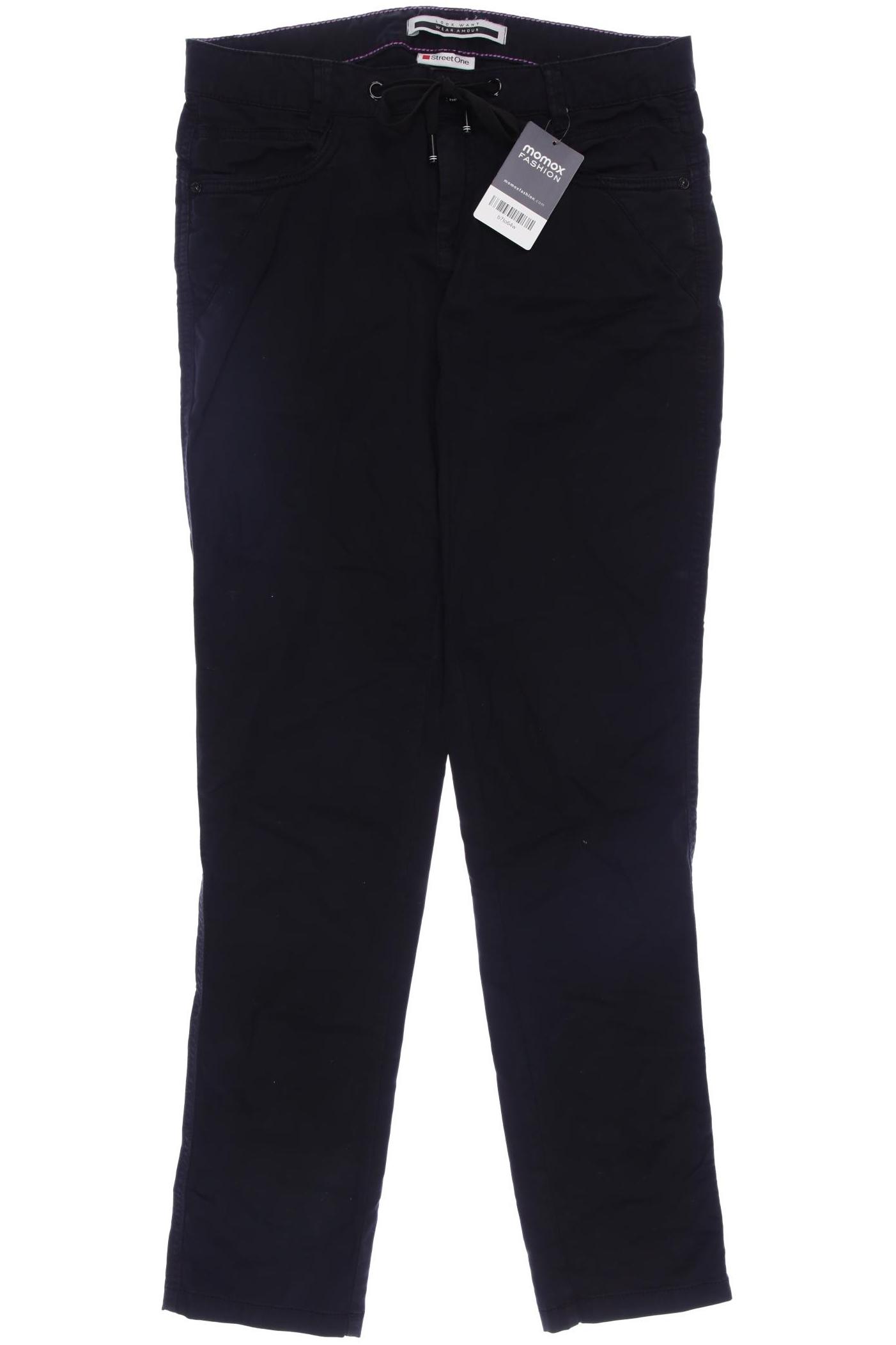 

Street One Damen Stoffhose, schwarz, Gr. 36