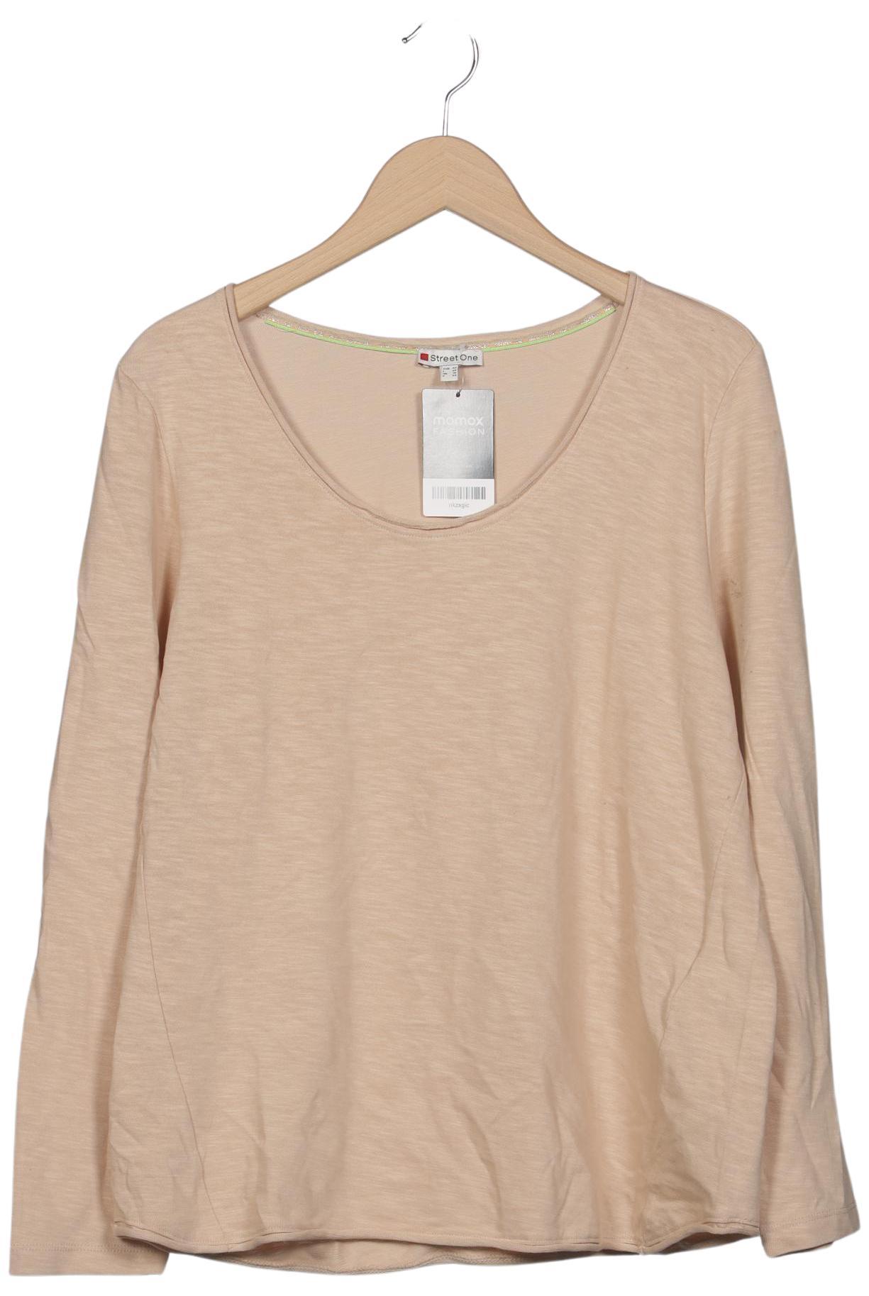 

Street One Damen Langarmshirt, beige, Gr. 42