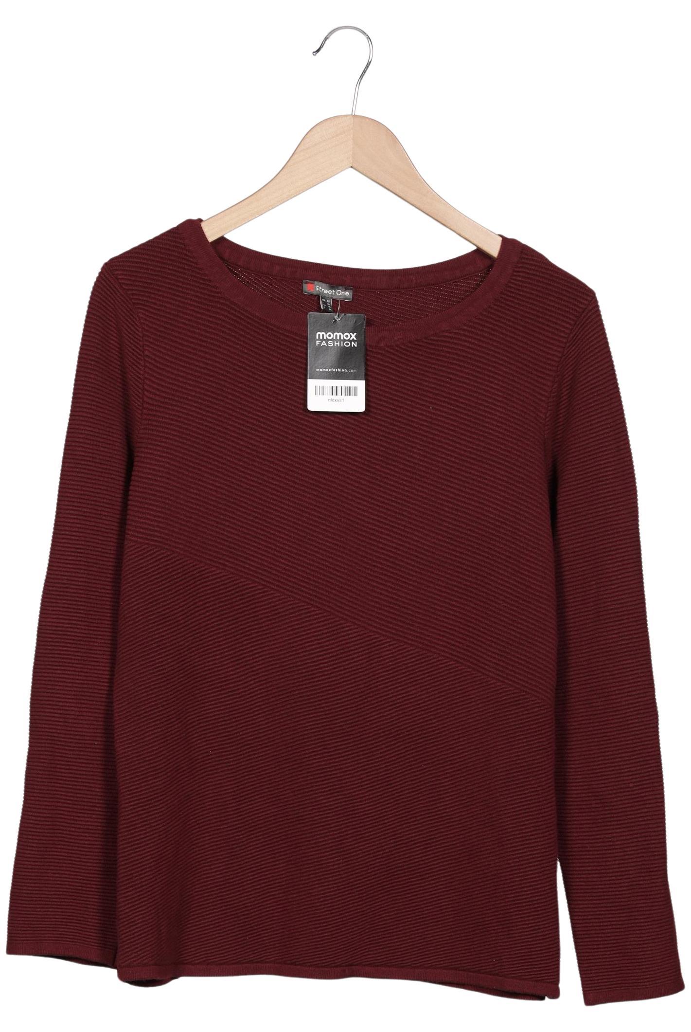 

Street One Damen Pullover, bordeaux, Gr. 42
