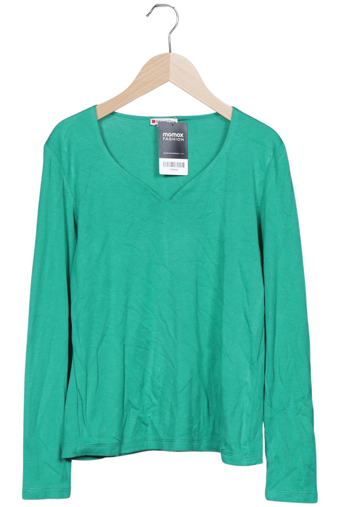 

Street One Damen Langarmshirt, grün, Gr. 36