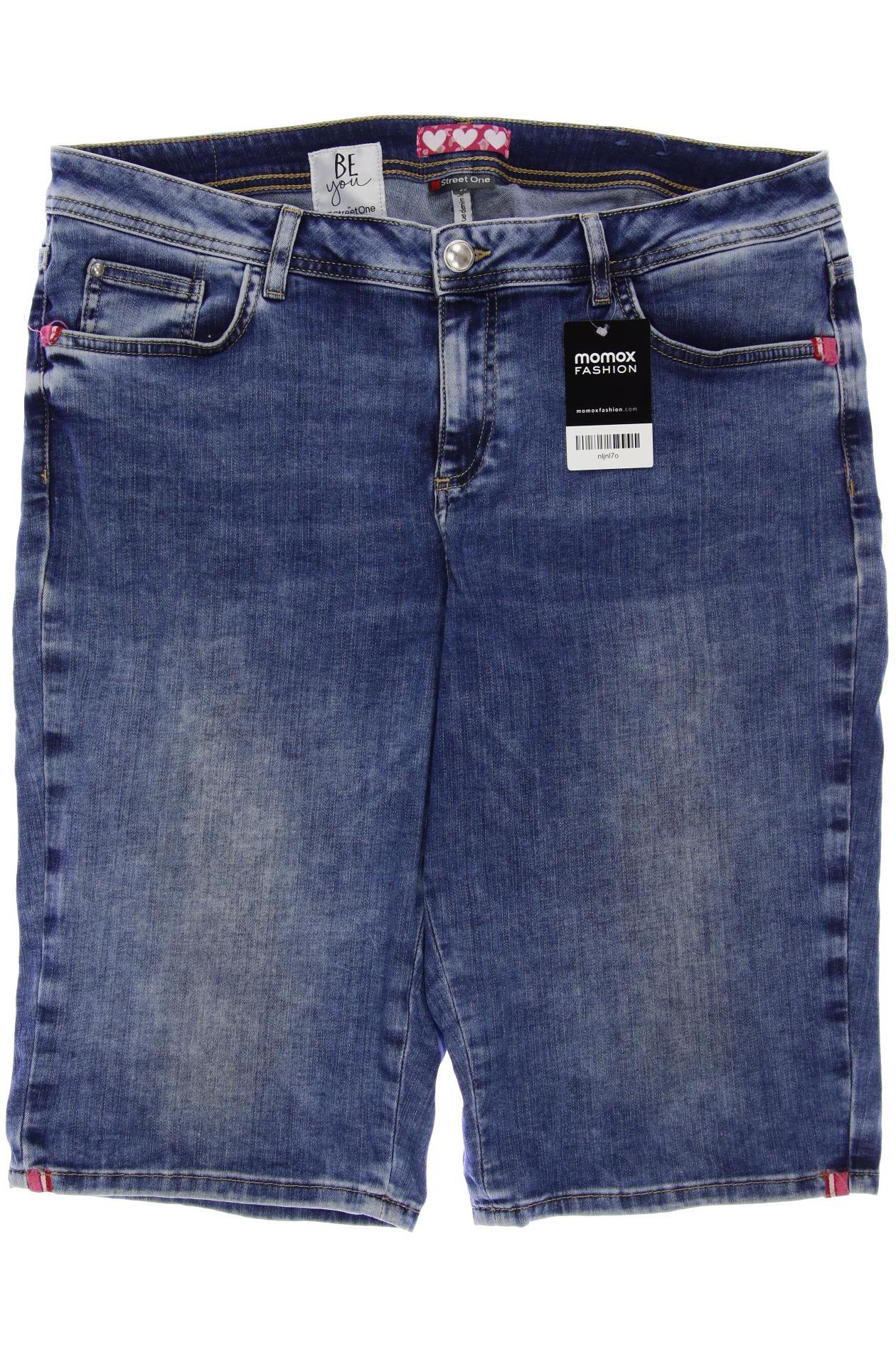 

Street One Damen Shorts, blau, Gr. 48