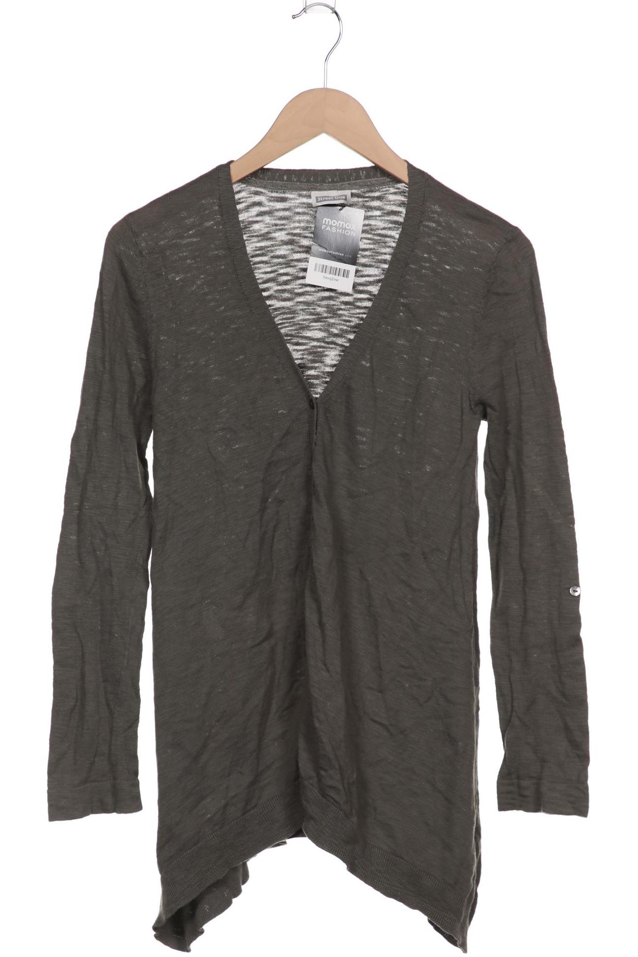 

Street One Damen Strickjacke, grün, Gr. 38
