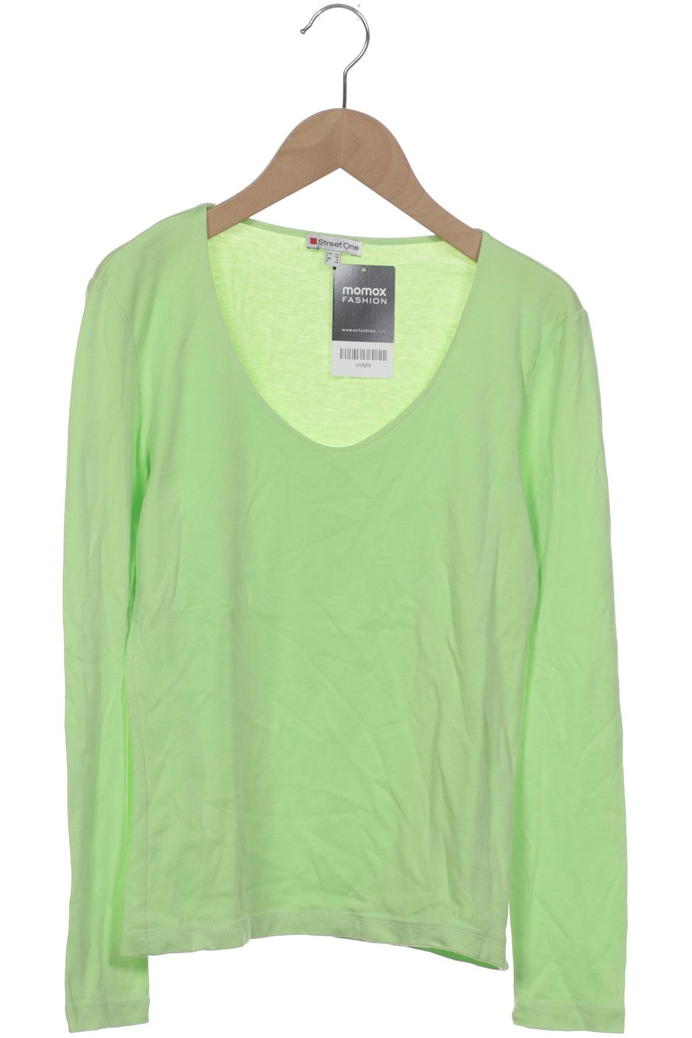 

Street One Damen Langarmshirt, grün, Gr. 34