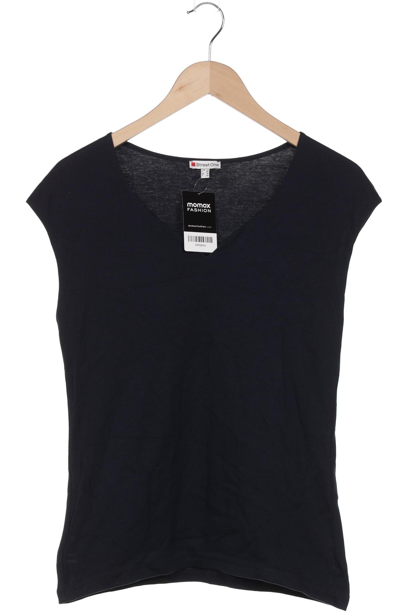 

Street One Damen T-Shirt, marineblau, Gr. 40