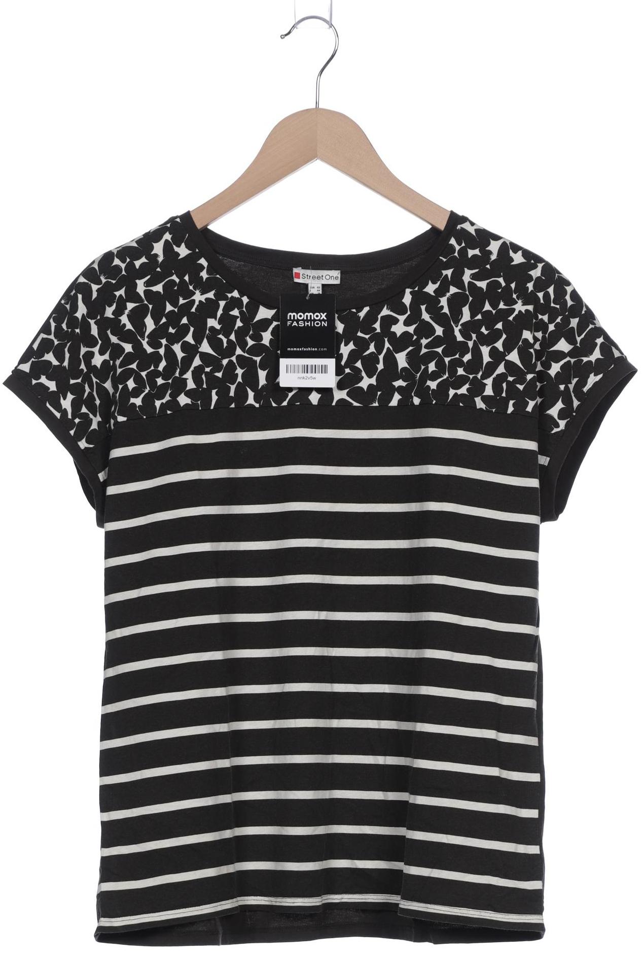

Street One Damen T-Shirt, schwarz