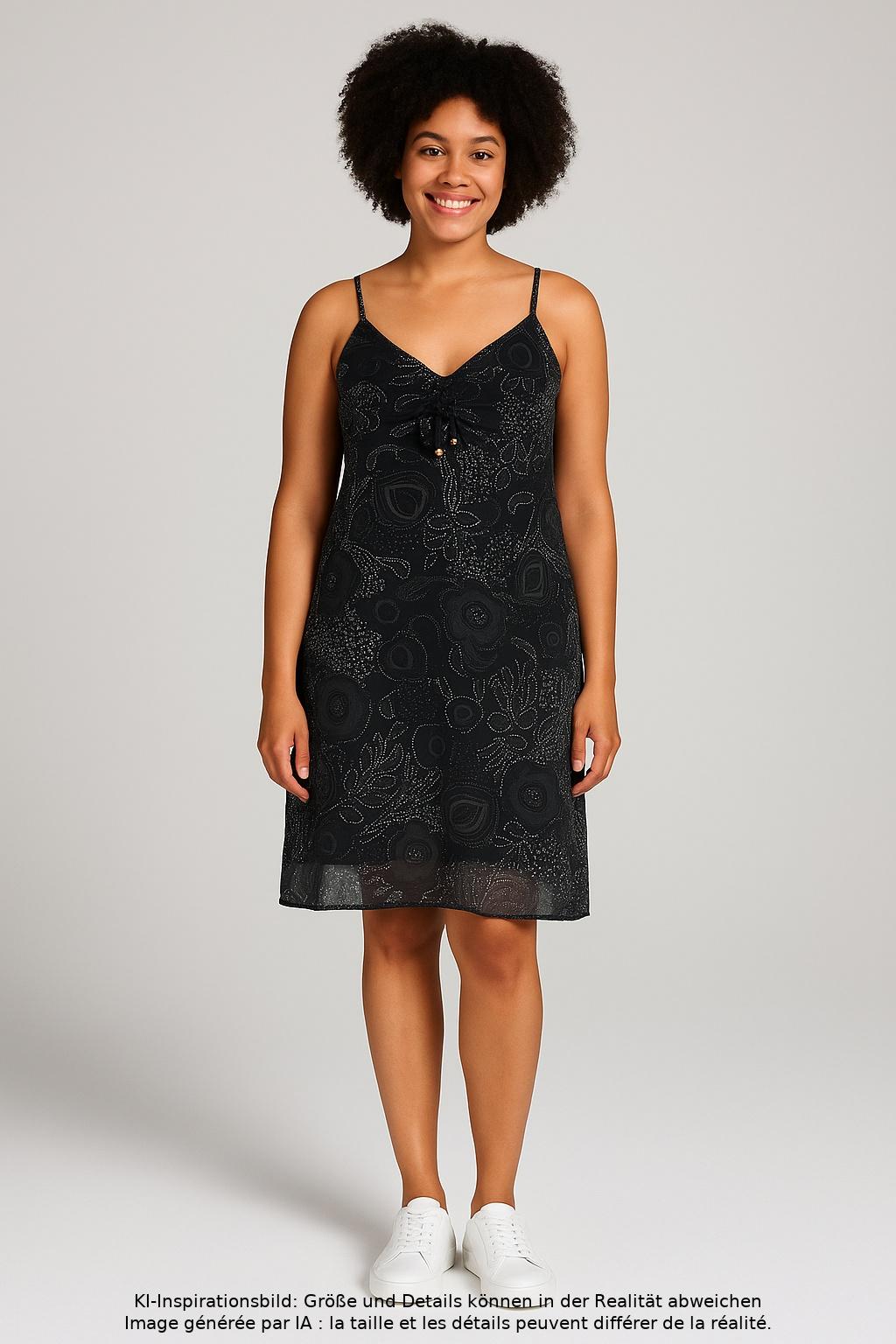 

Street One Damen Kleid, schwarz, Gr. 44