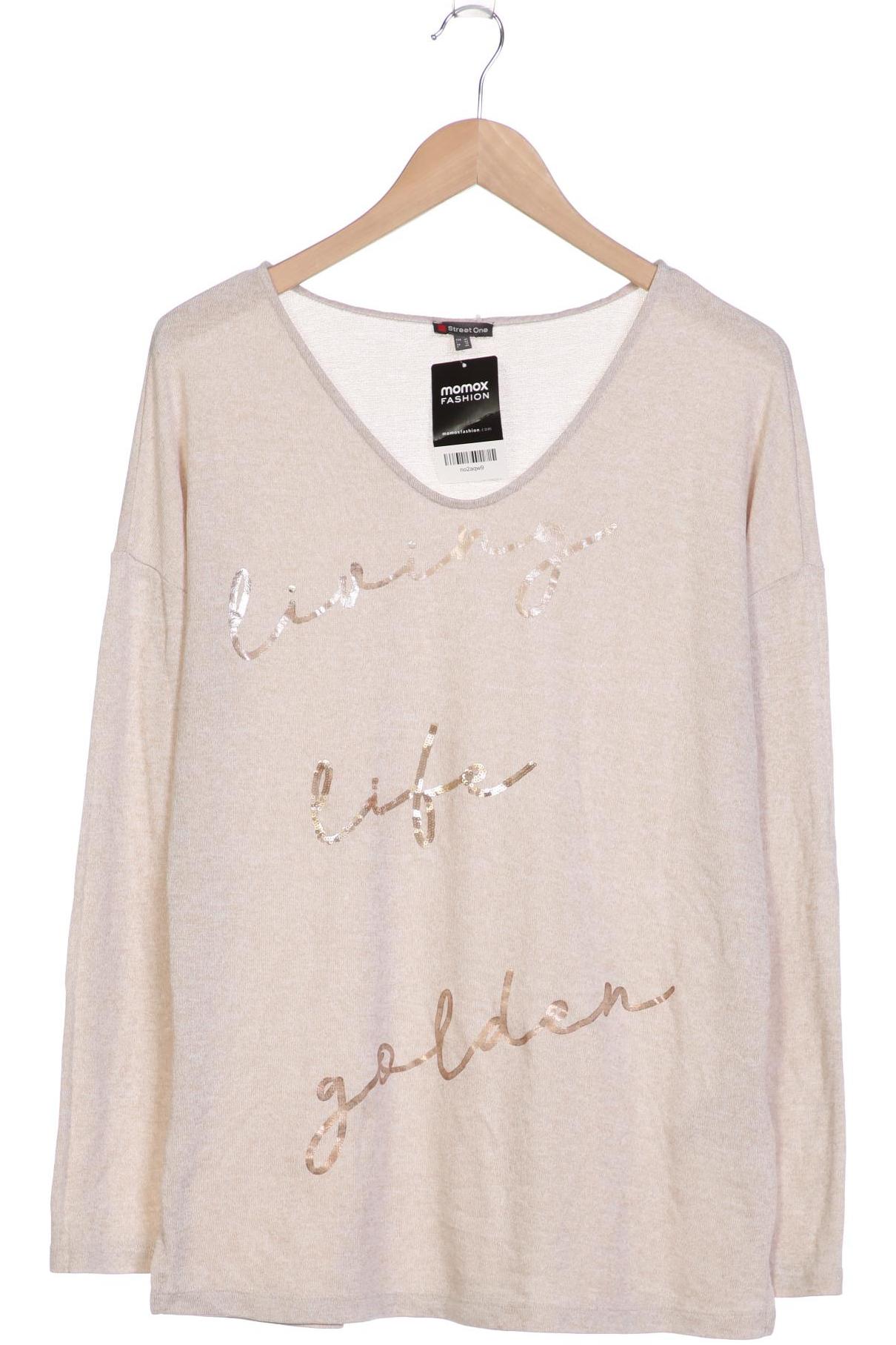 

Street One Damen Pullover, beige, Gr. 42