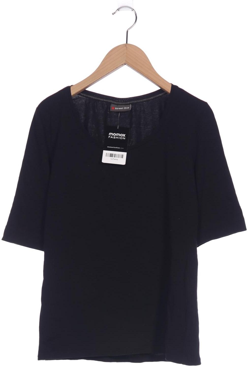 

Street One Damen T-Shirt, schwarz, Gr. 38