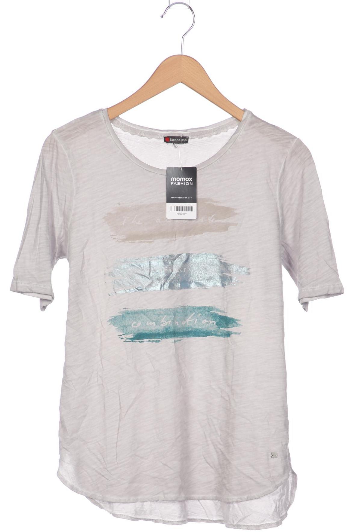 

Street One Damen T-Shirt, grau, Gr. 42