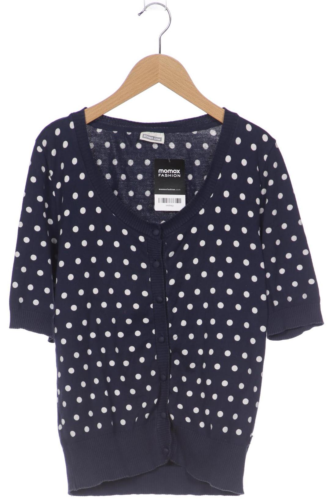 

Street One Damen Strickjacke, marineblau, Gr. 38