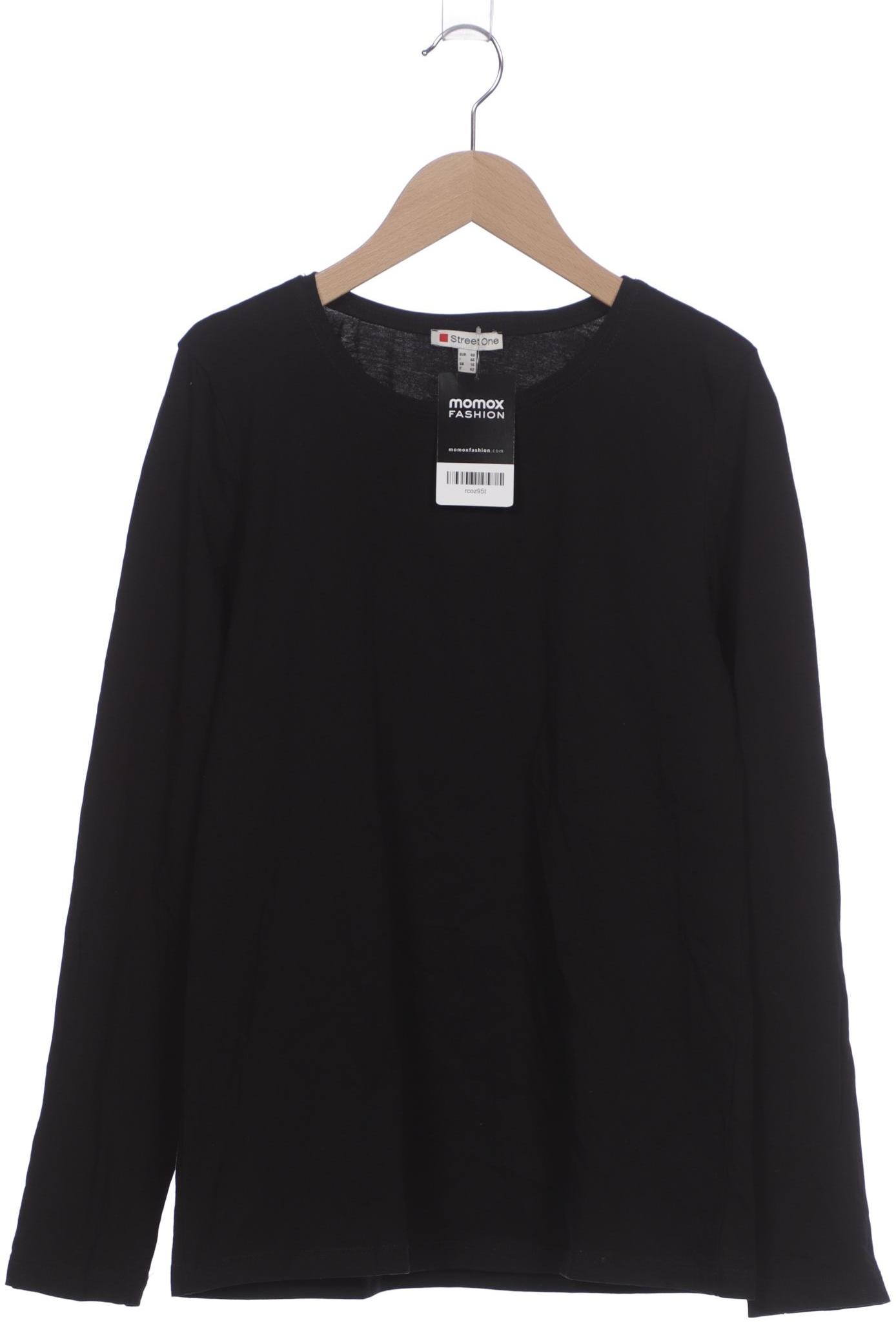 

Street One Damen Langarmshirt, schwarz, Gr. 40
