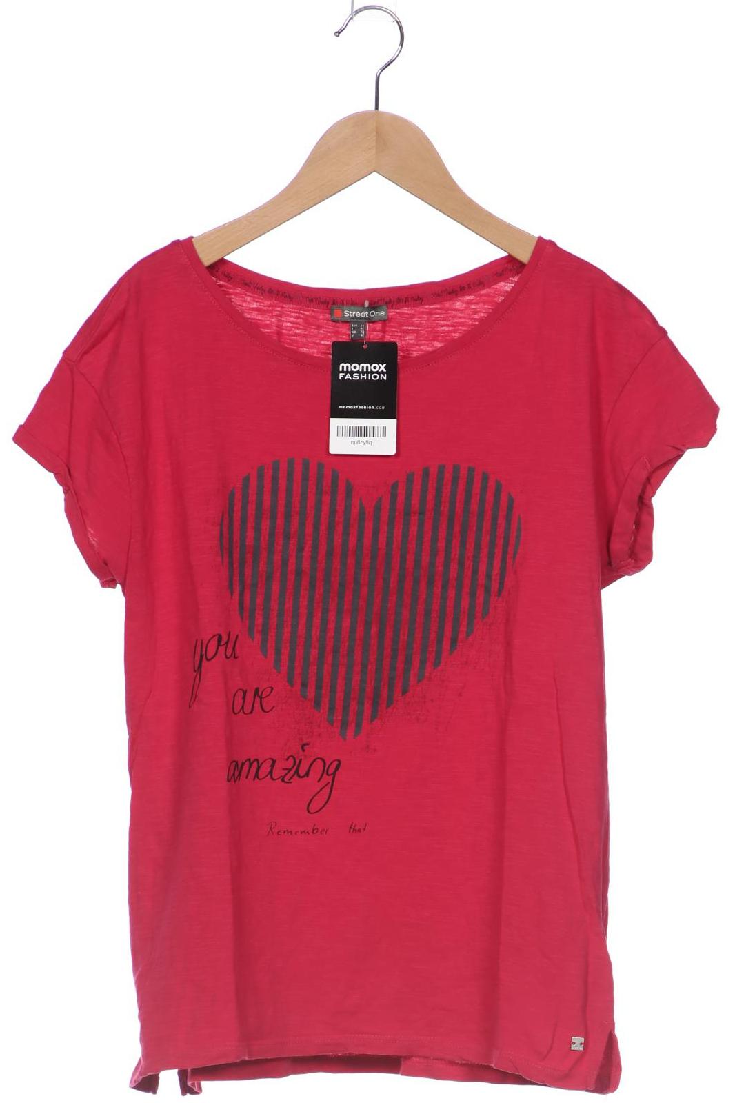 

Street One Damen T-Shirt, pink, Gr. 38