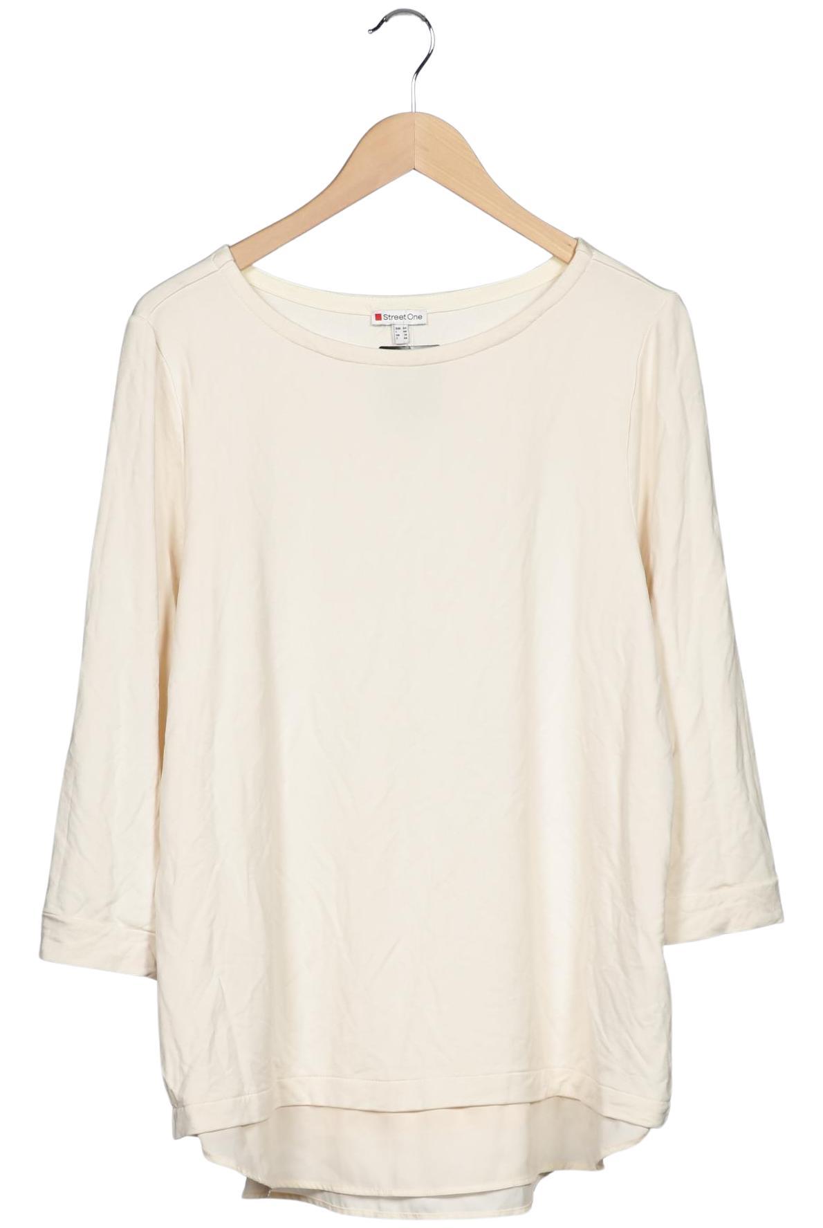 

Street One Damen Sweatshirt, cremeweiß, Gr. 44