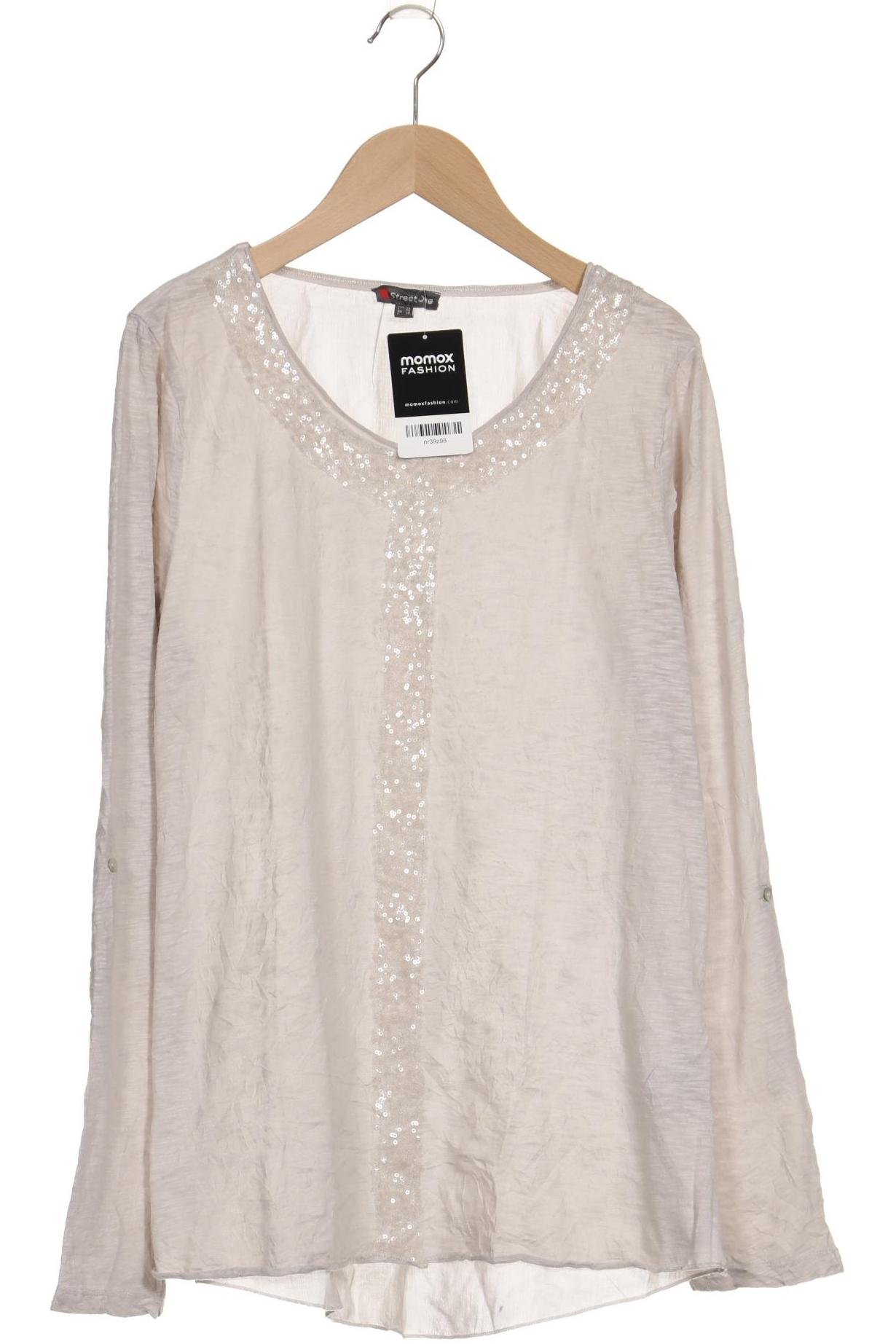 

Street One Damen Langarmshirt, beige, Gr. 36