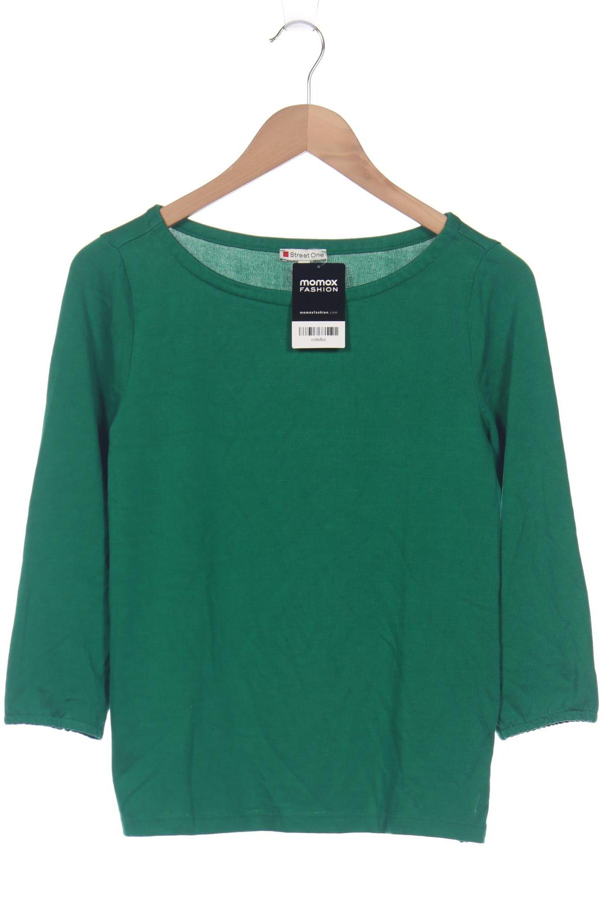 

Street One Damen Pullover, grün, Gr. 36