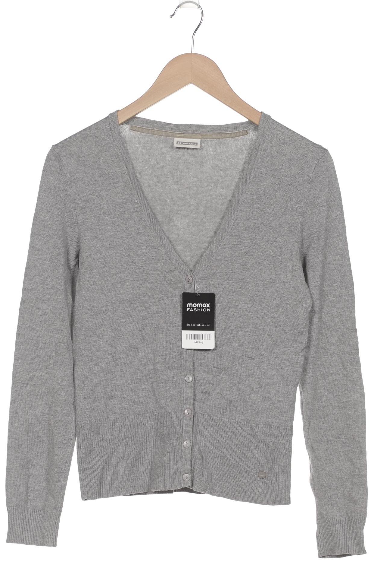 

Street One Damen Strickjacke, grau, Gr. 38