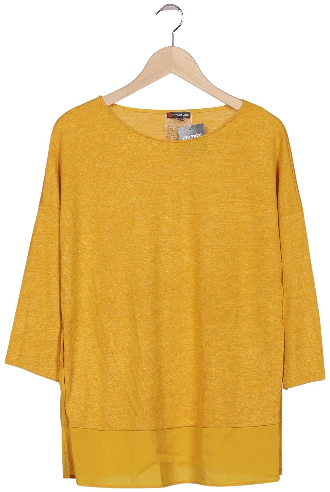 

Street One Damen Langarmshirt, gelb, Gr. 40