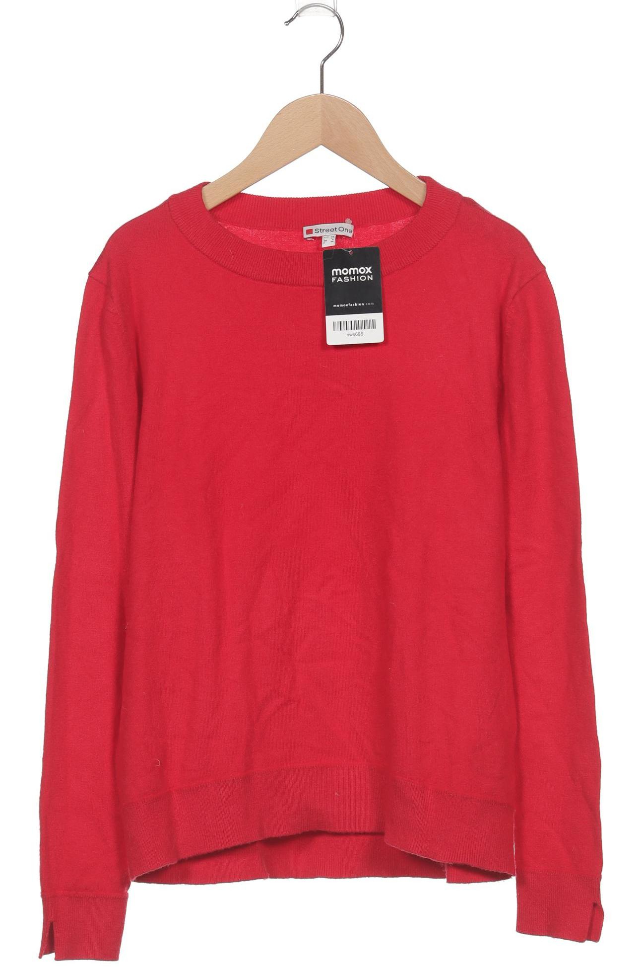 

Street One Damen Pullover, rot, Gr. 34