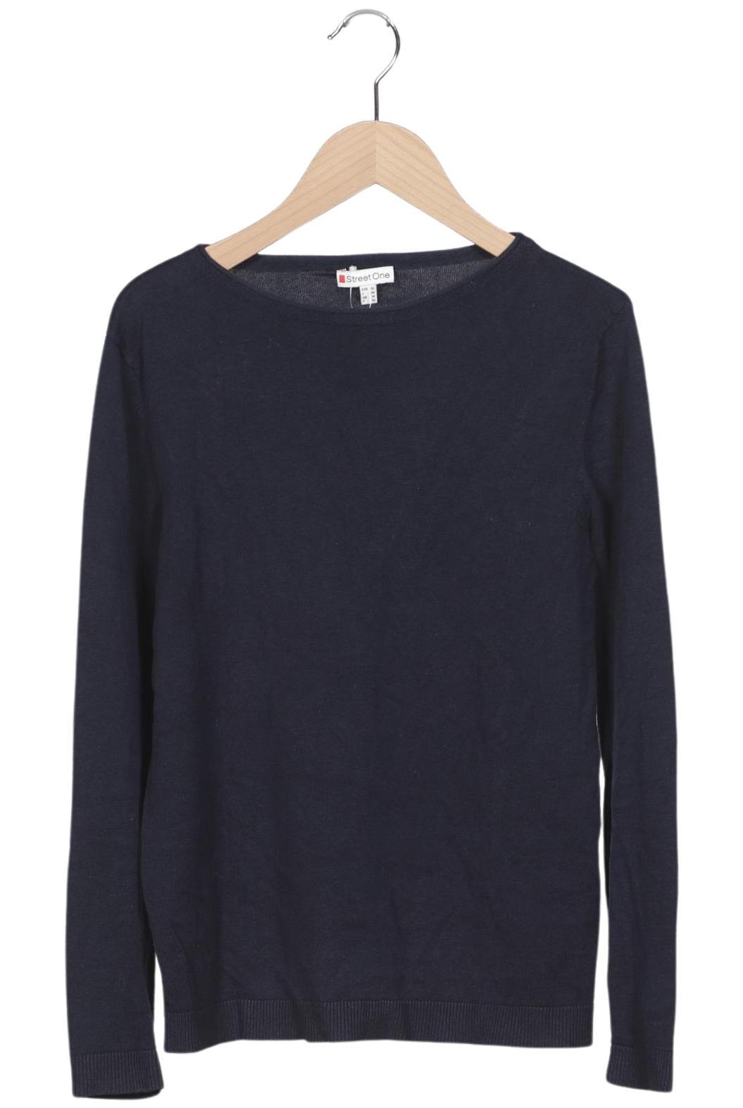 

Street One Damen Pullover, marineblau, Gr. 36