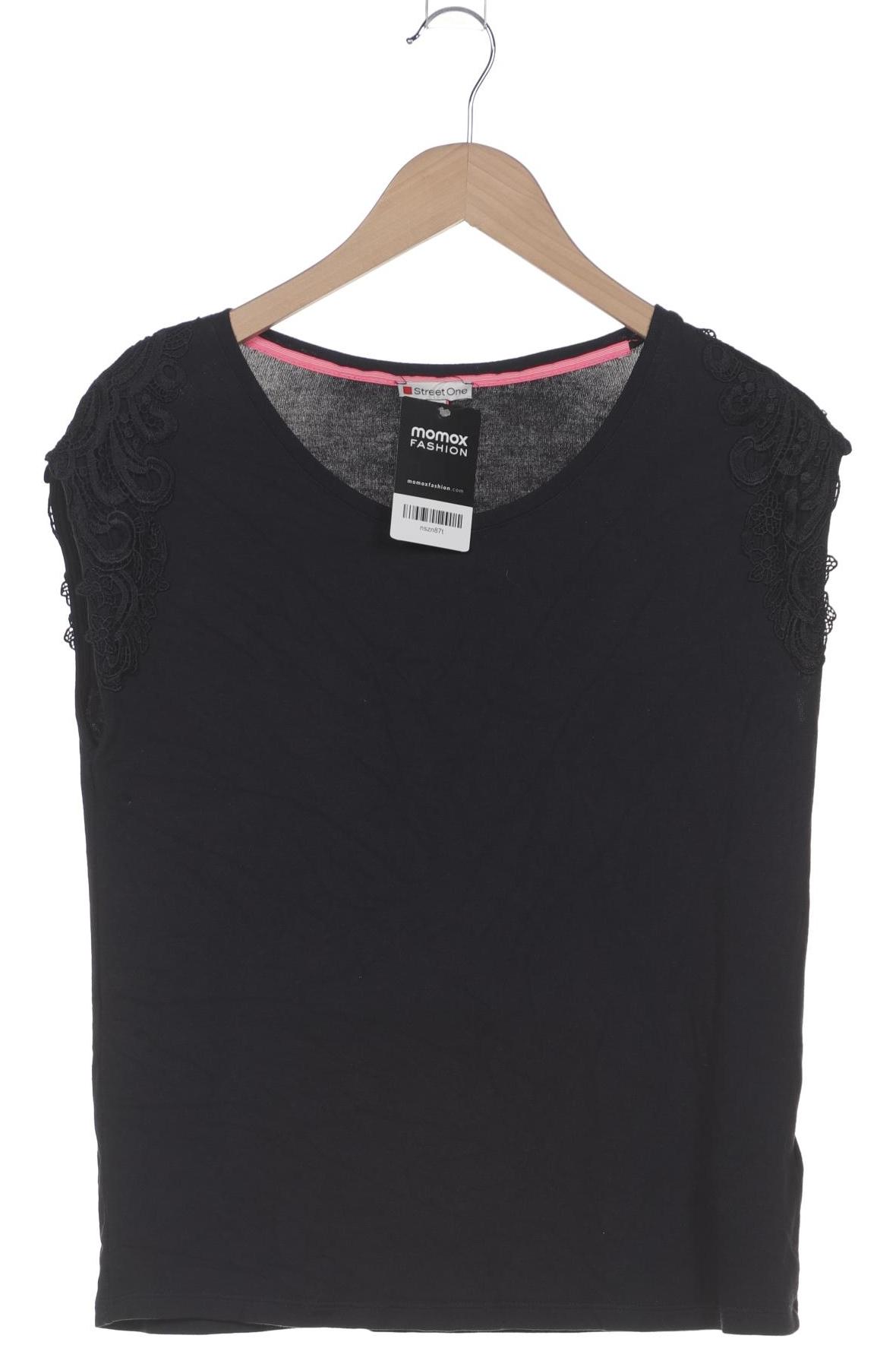 

Street One Damen T-Shirt, marineblau, Gr. 38
