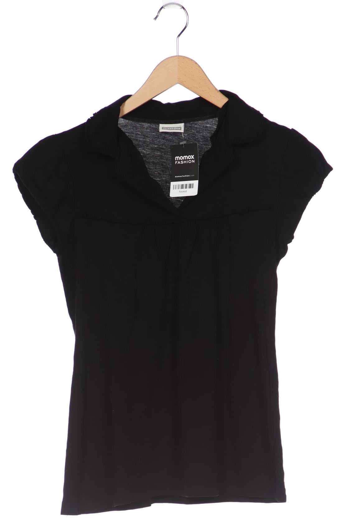 

Street One Damen T-Shirt, schwarz