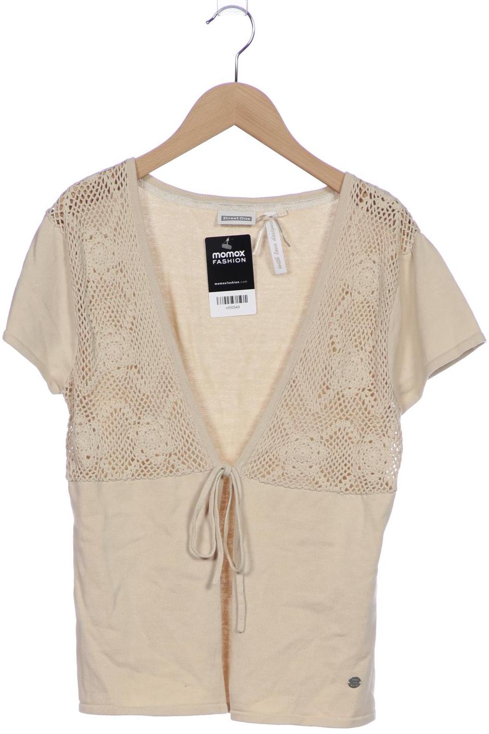 

Street One Damen Strickjacke, beige, Gr. 40