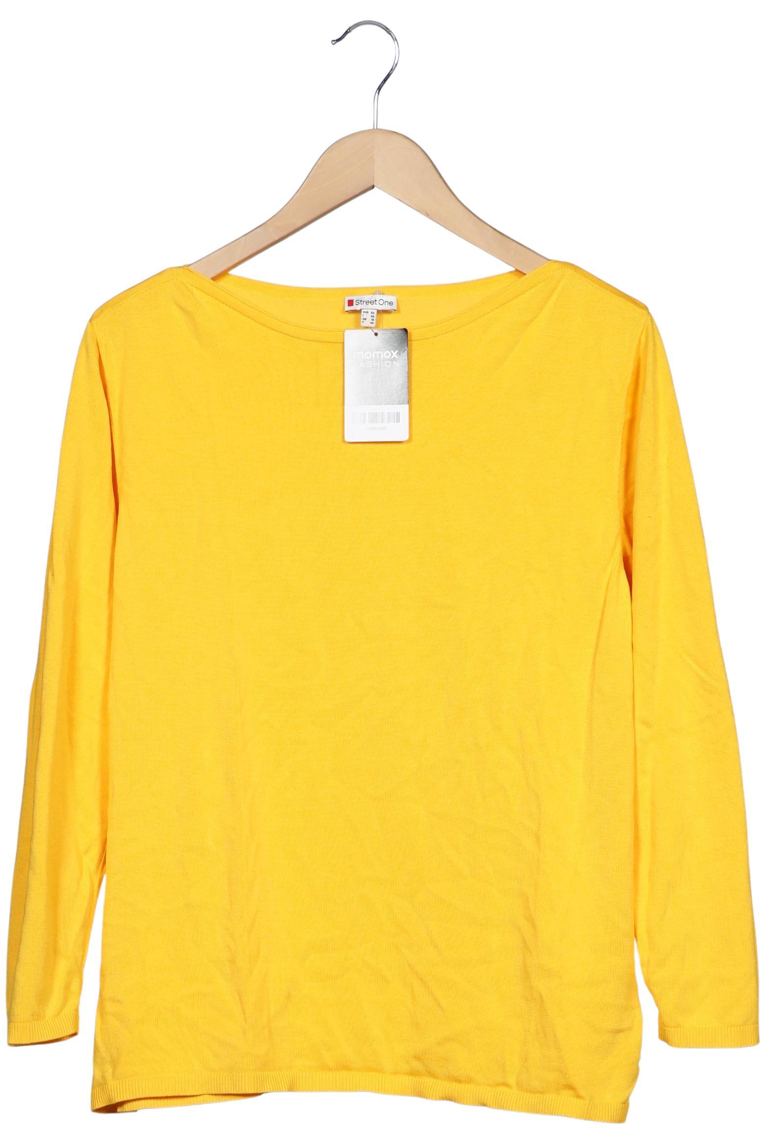 

Street One Damen Pullover, gelb, Gr. 44