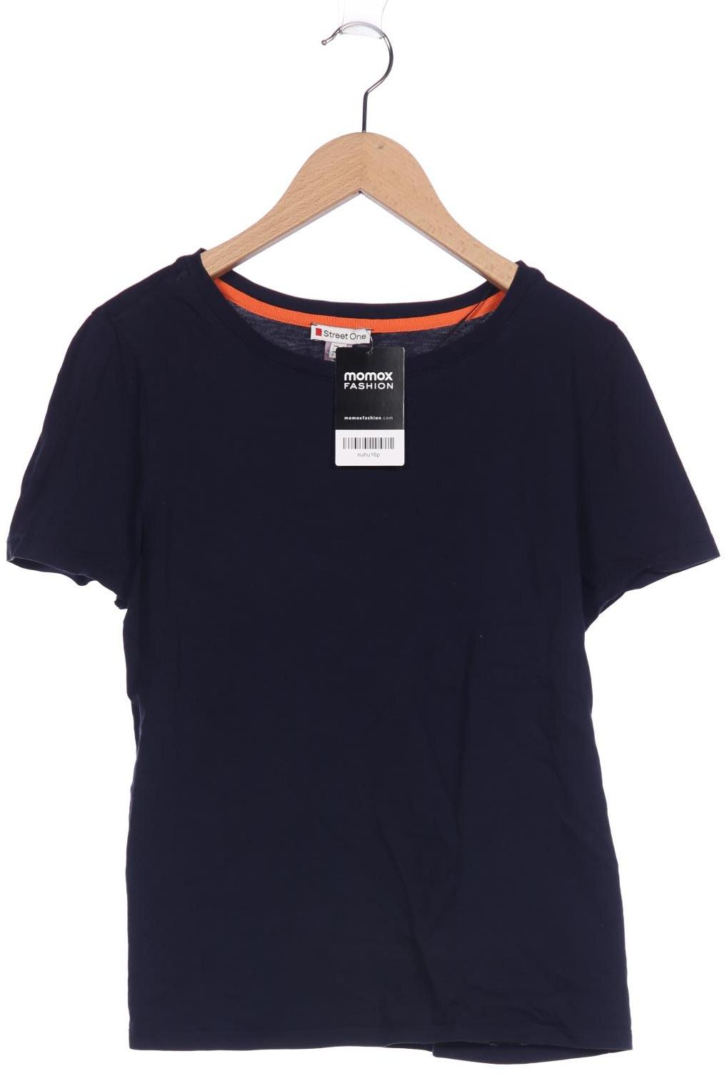 

Street One Damen T-Shirt, marineblau, Gr. 38
