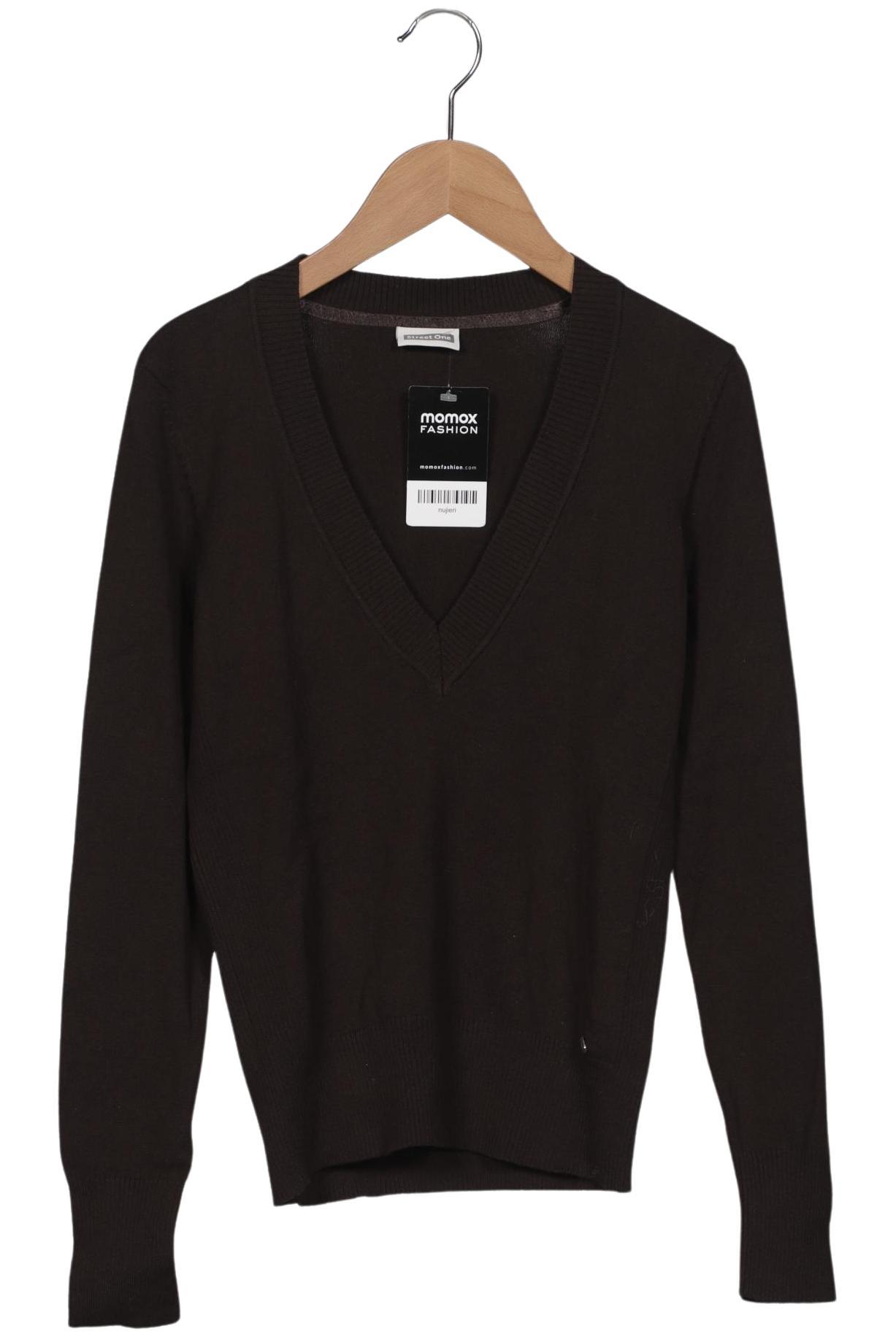 

Street One Damen Pullover, braun, Gr. 36