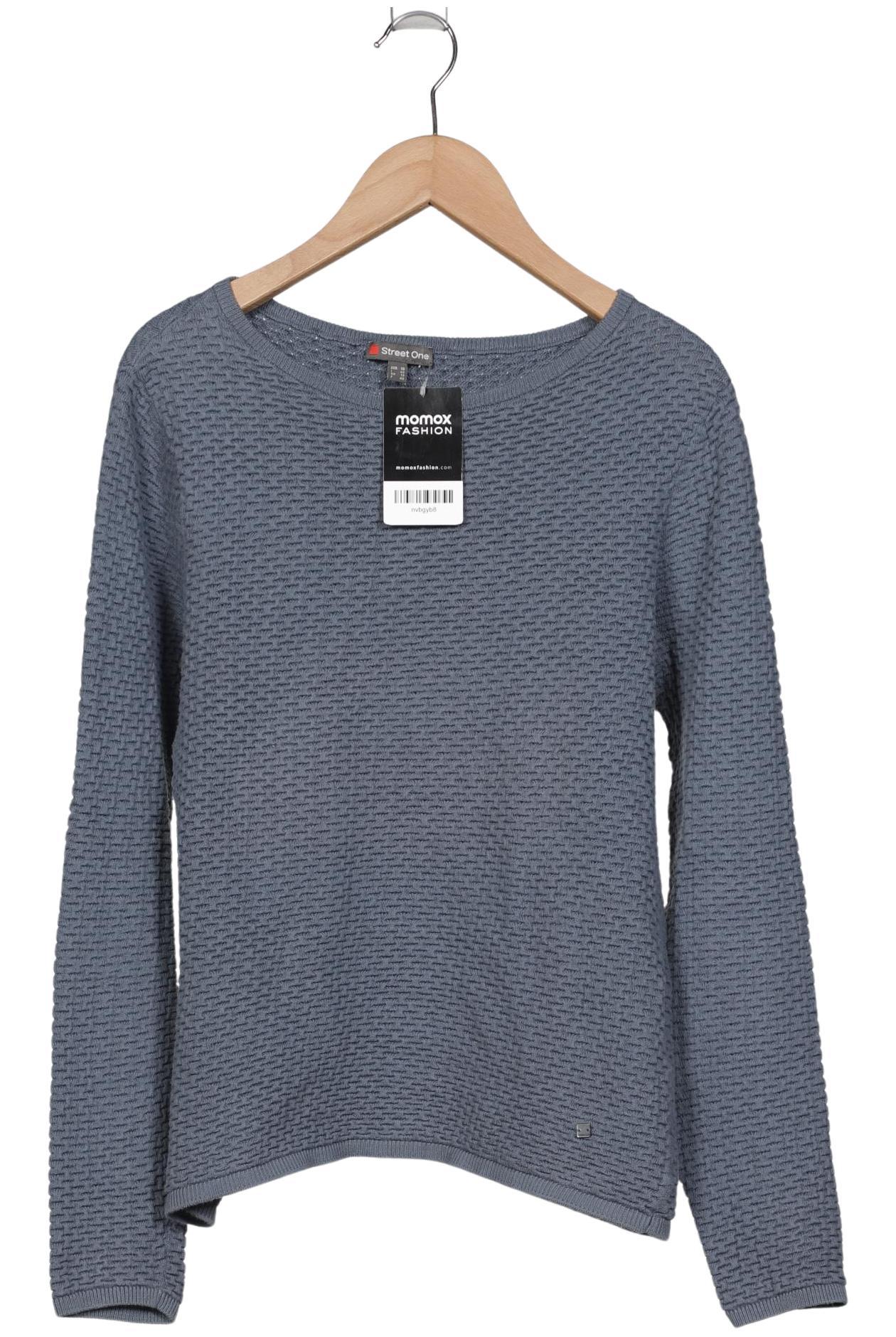 

Street One Damen Pullover, blau, Gr. 38