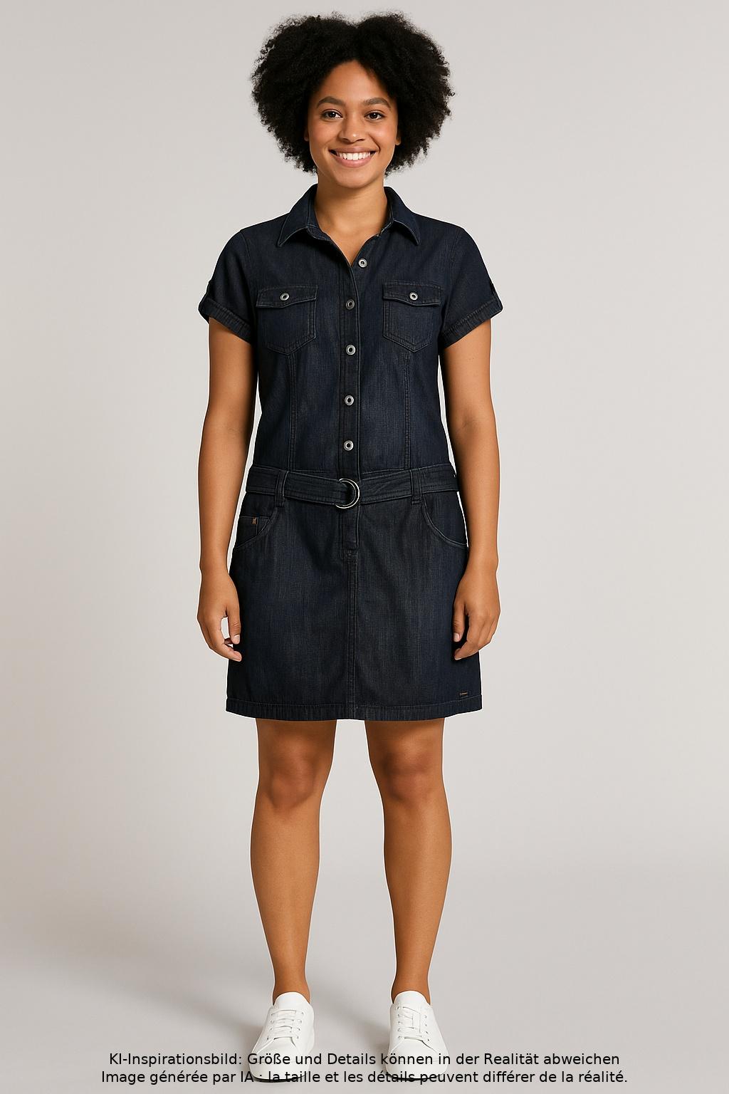 

Street One Damen Kleid, marineblau, Gr. 36