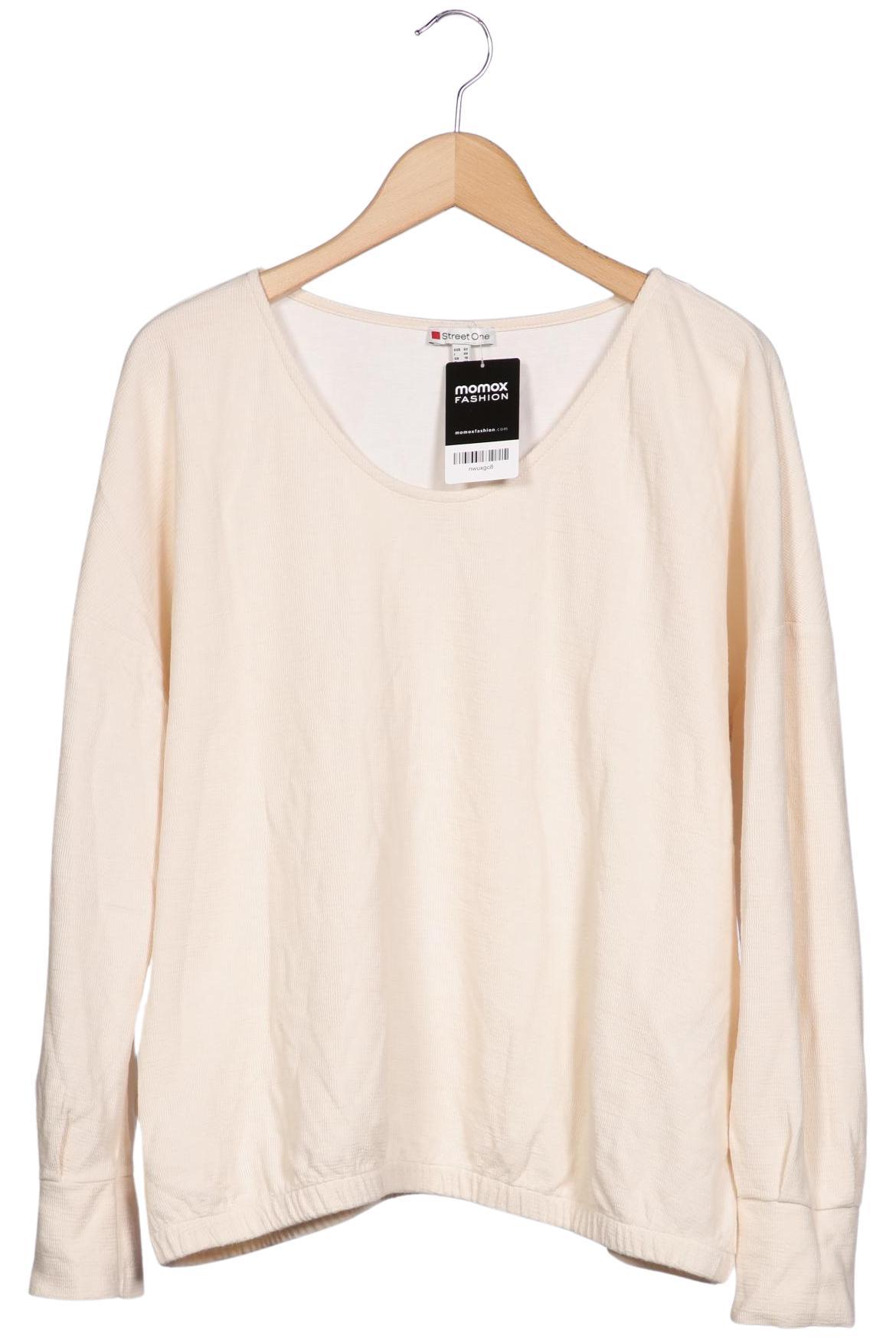 

Street One Damen Sweatshirt, cremeweiß, Gr. 42