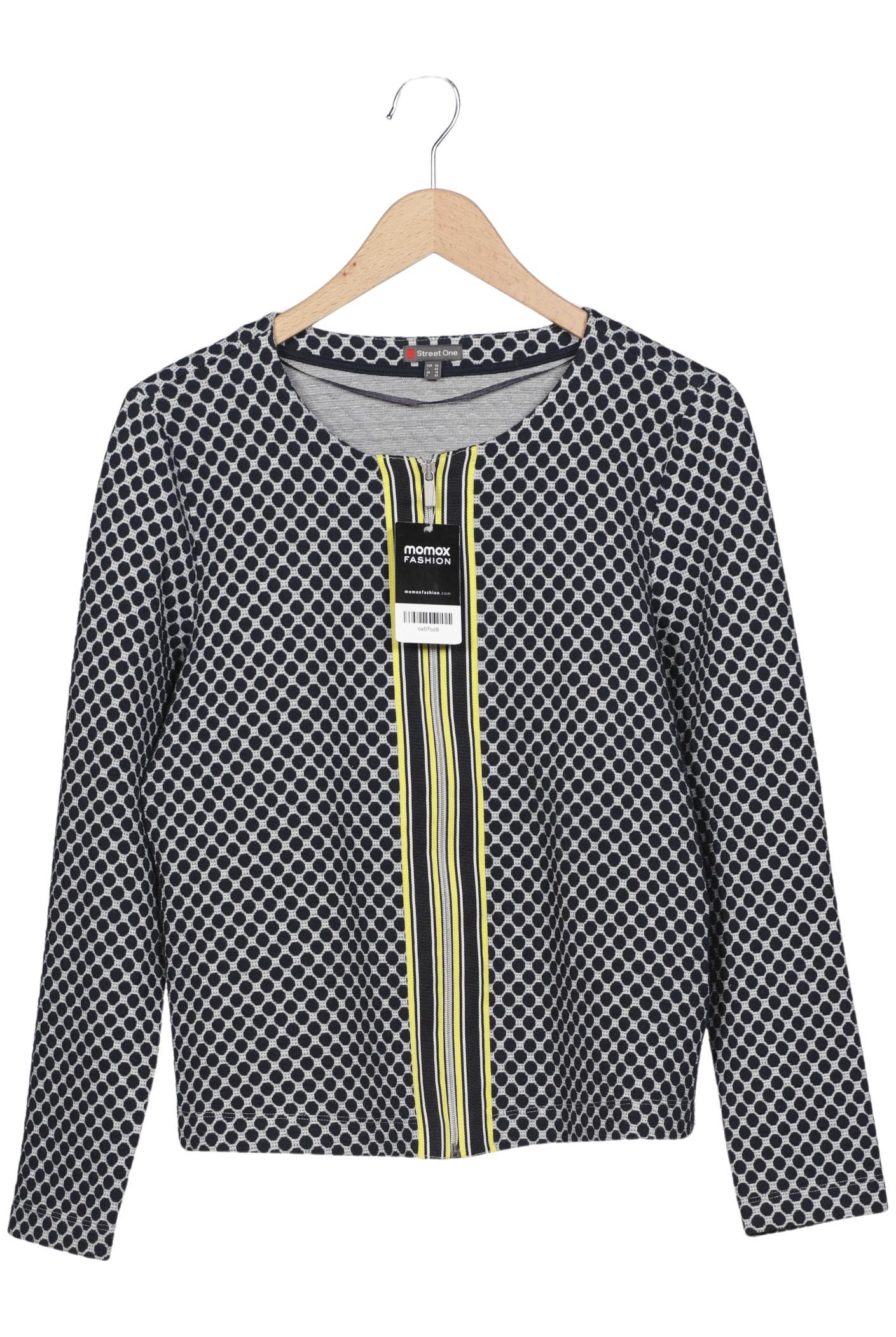 

Street One Damen Strickjacke, mehrfarbig, Gr. 40