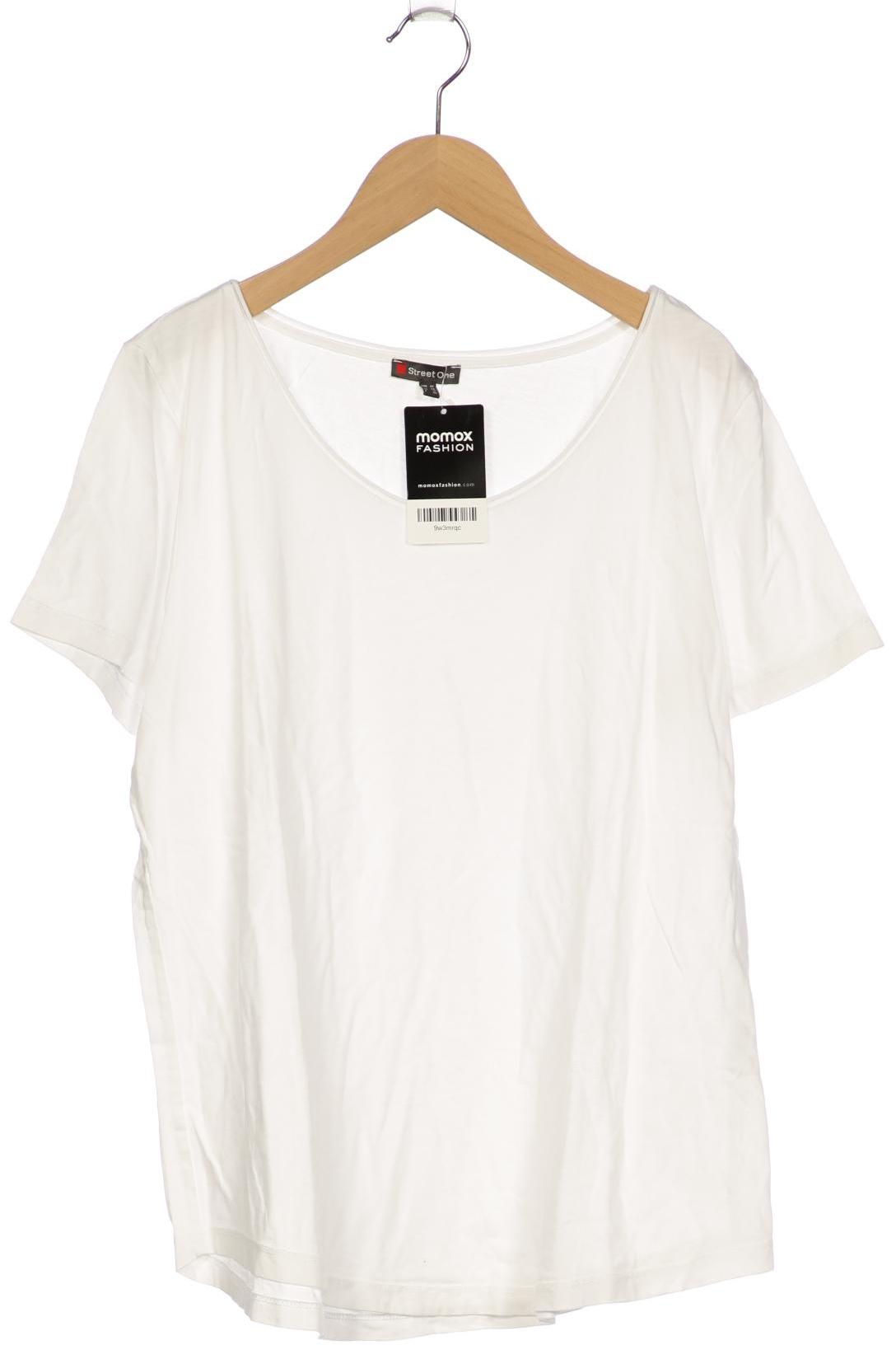 

Street One Damen T-Shirt, weiß, Gr. 42
