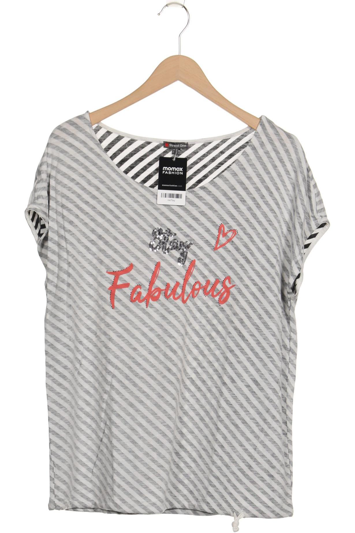 

Street One Damen T-Shirt, weiß, Gr. 44