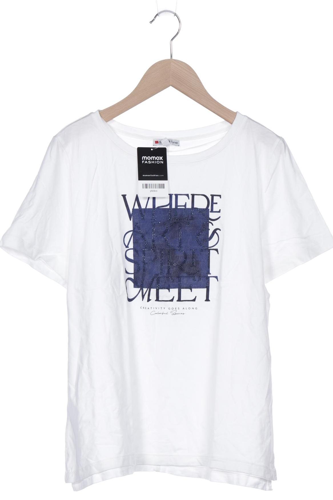 

Street One Damen T-Shirt, weiß, Gr. 40