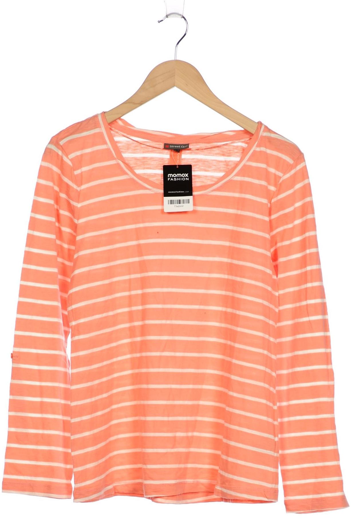 

Street One Damen Langarmshirt, orange, Gr. 42
