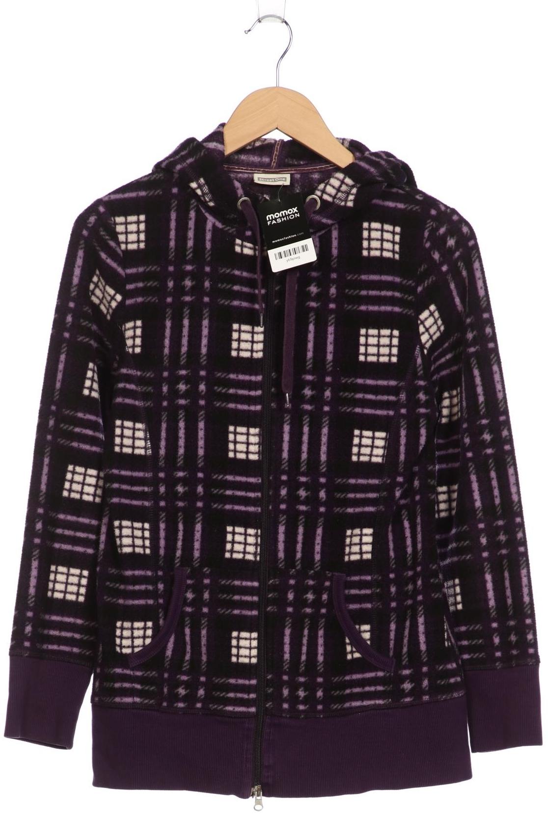 

Street One Damen Kapuzenpullover, flieder, Gr. 40
